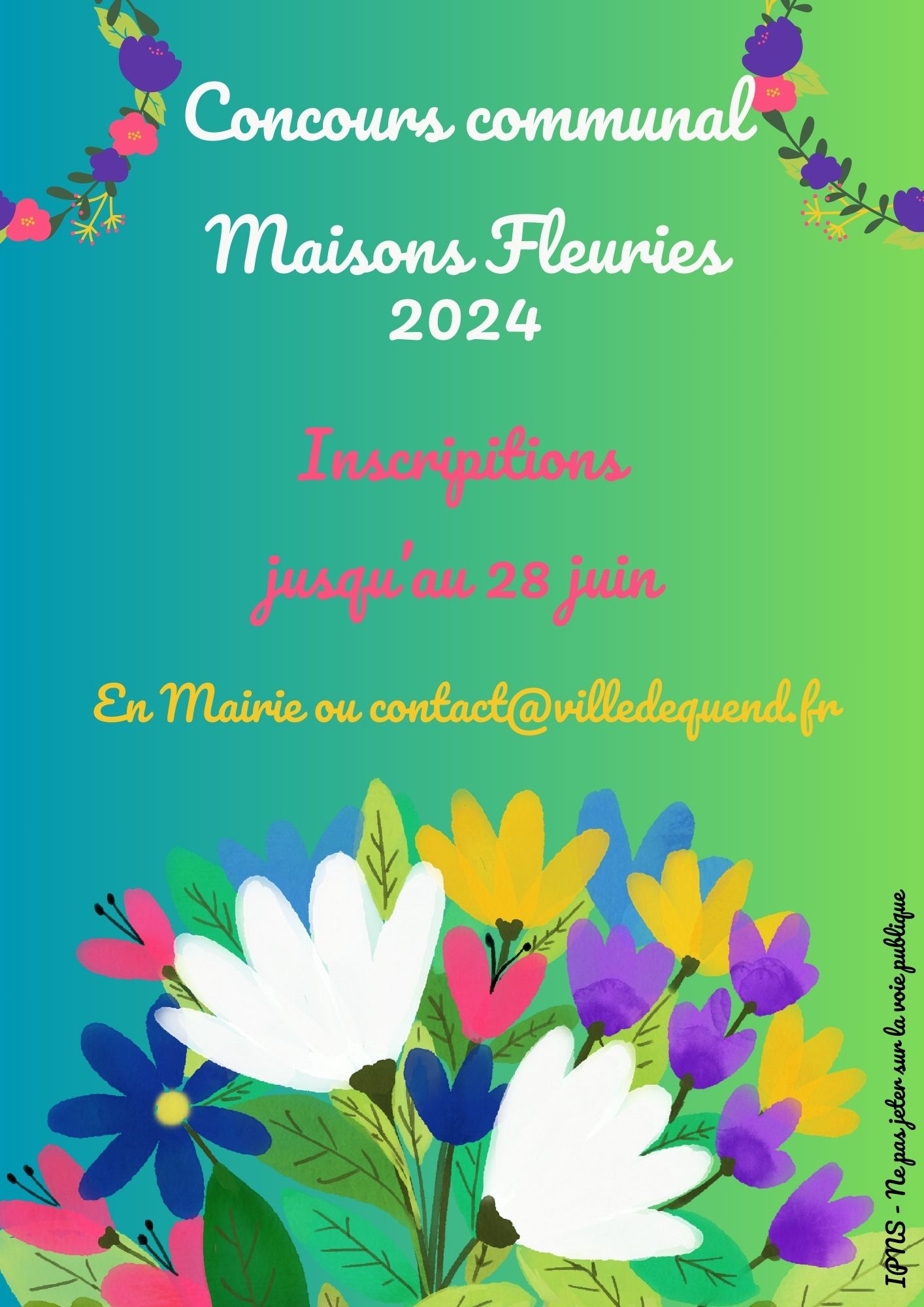 Concours Communal des Maisons Fleuries 2024
