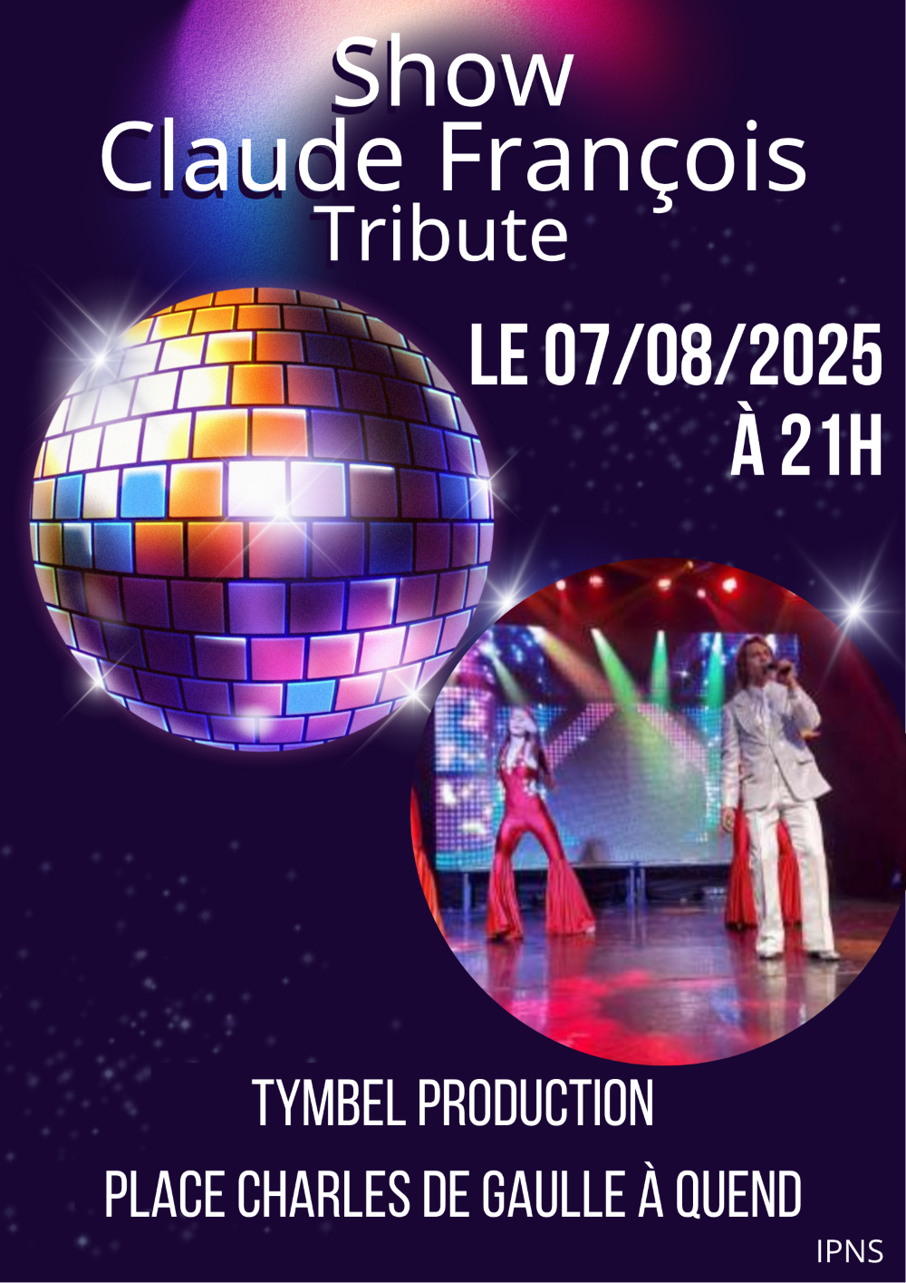 Tribute Claude François par Tymbel Production