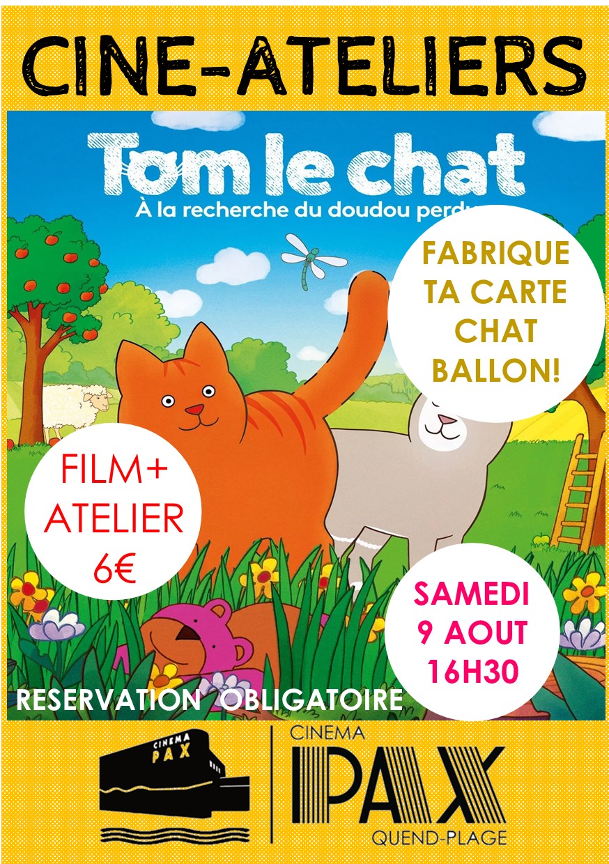 Ciné-Atelier au Cinéma Pax