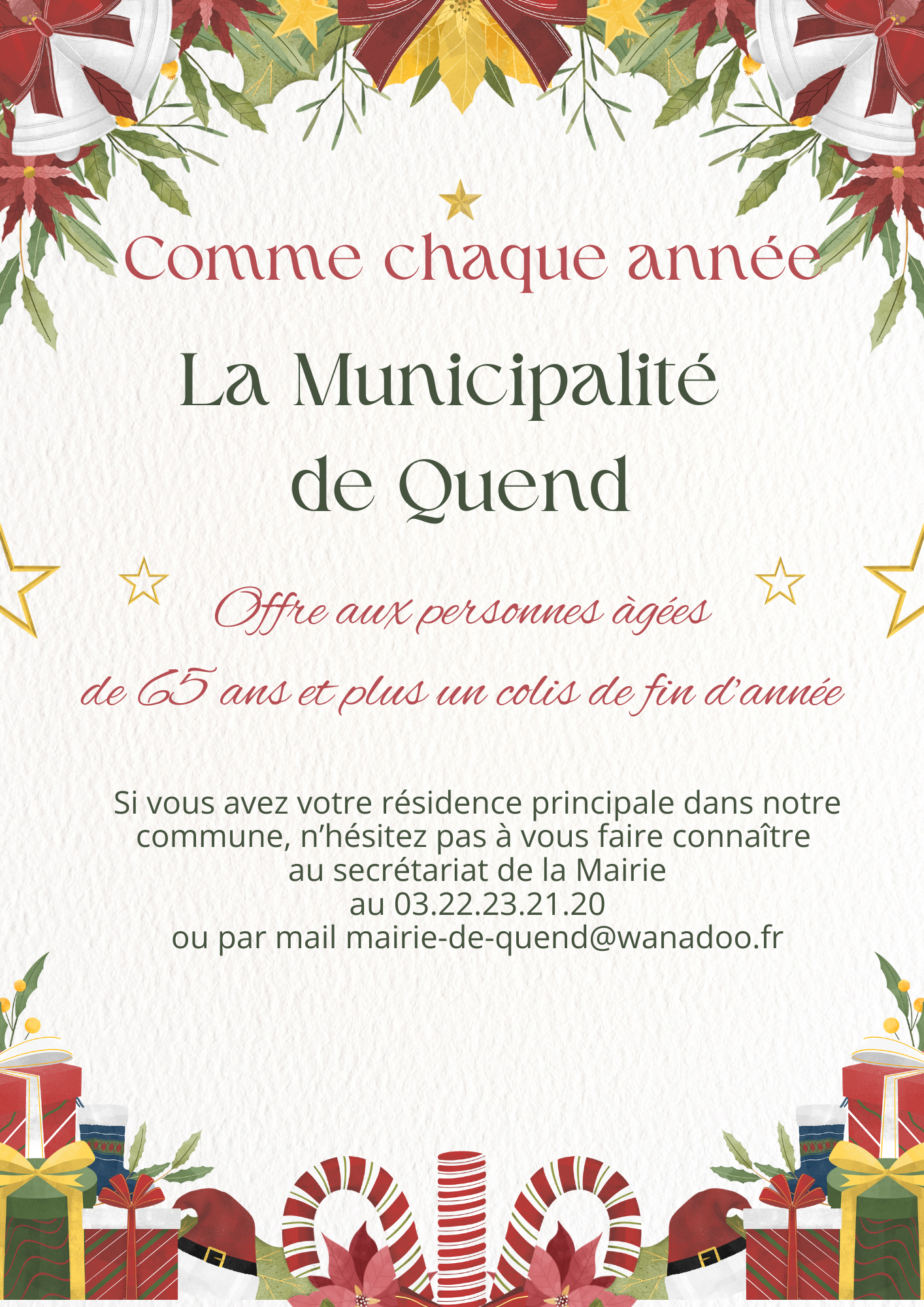 Colis des Aînés