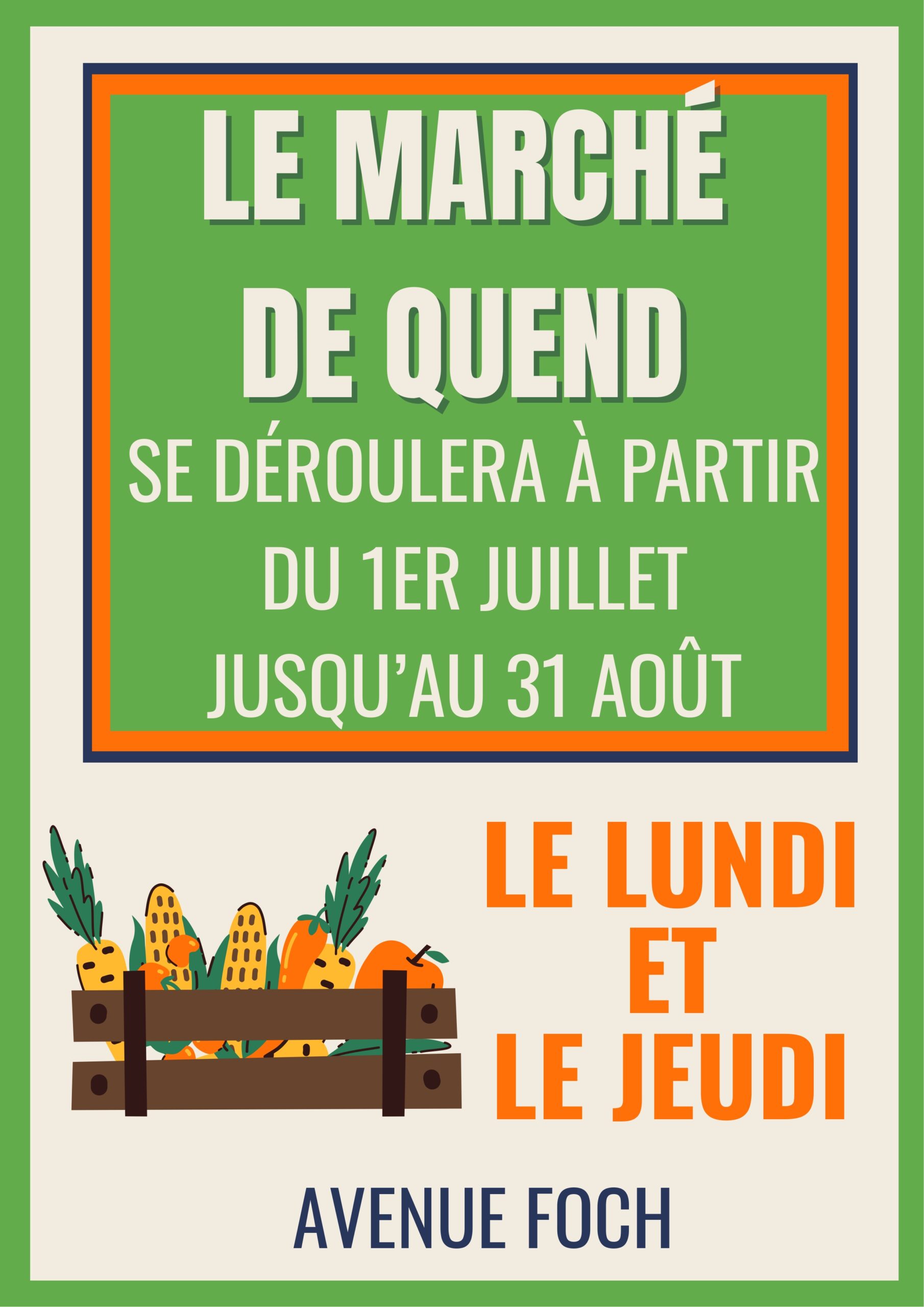 Marché de QUEND