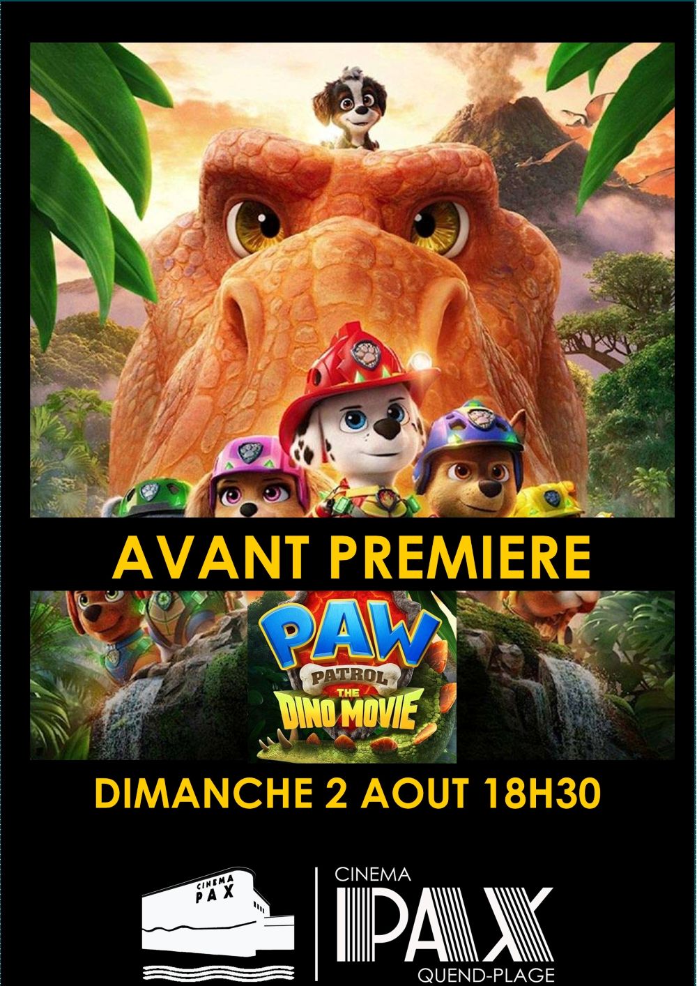 Paw Patrol – The Dino Movie en avant-première
