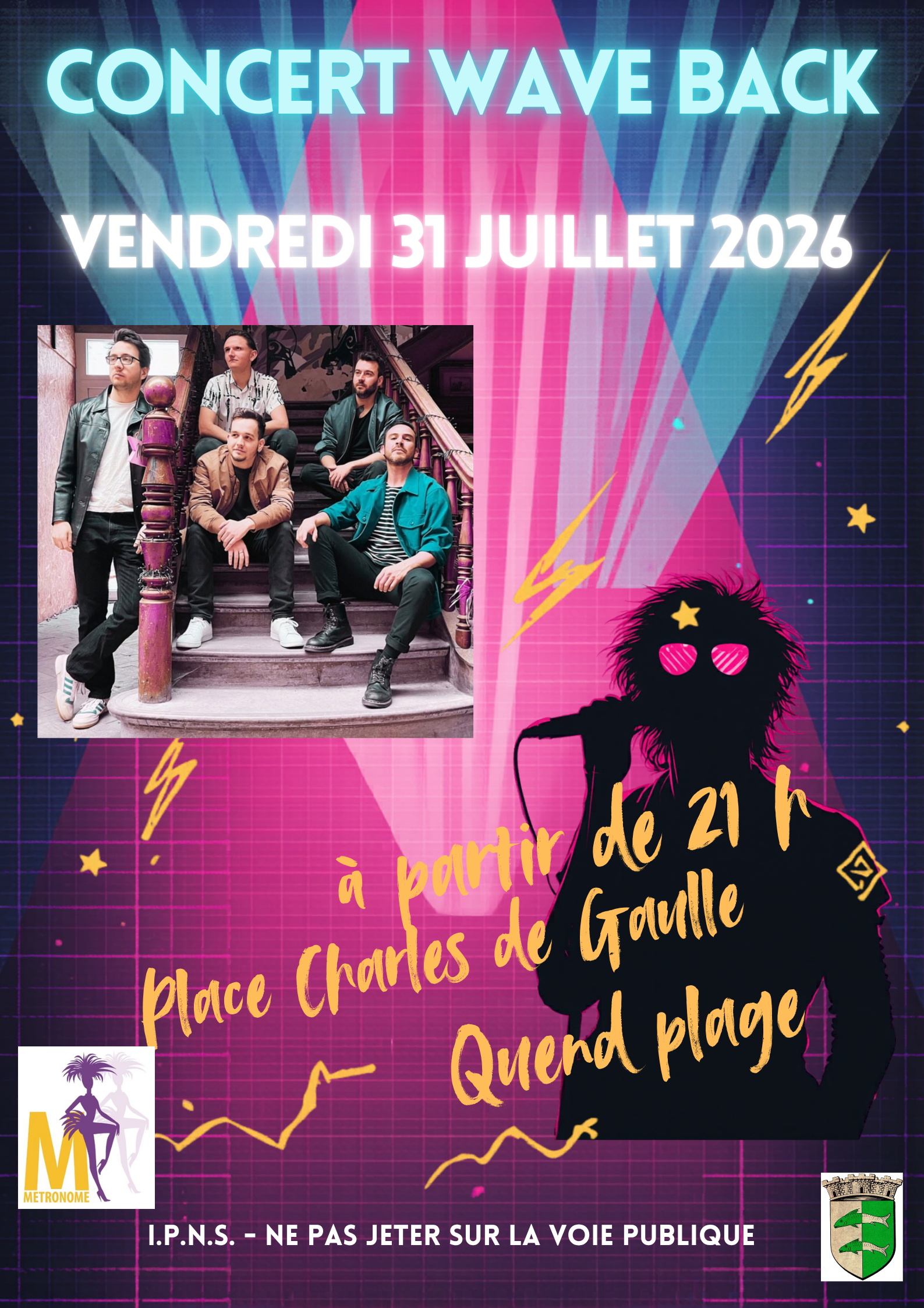Concert du groupe Wave Back