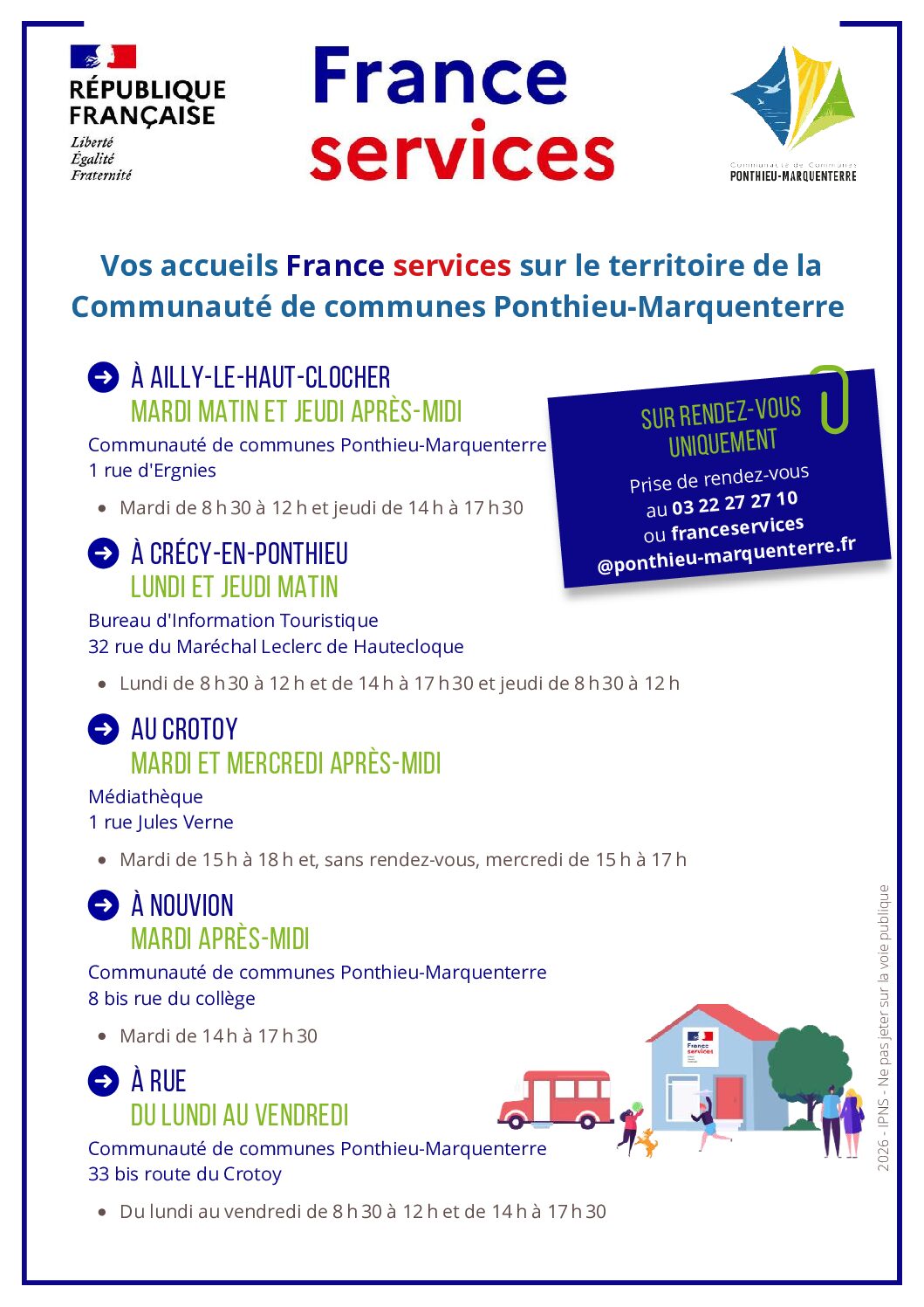 Les Accueils France Services