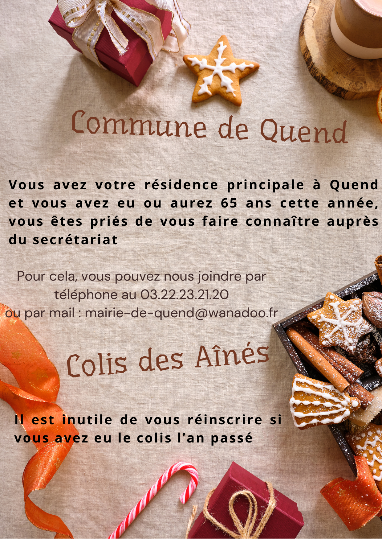 Colis des Aînés